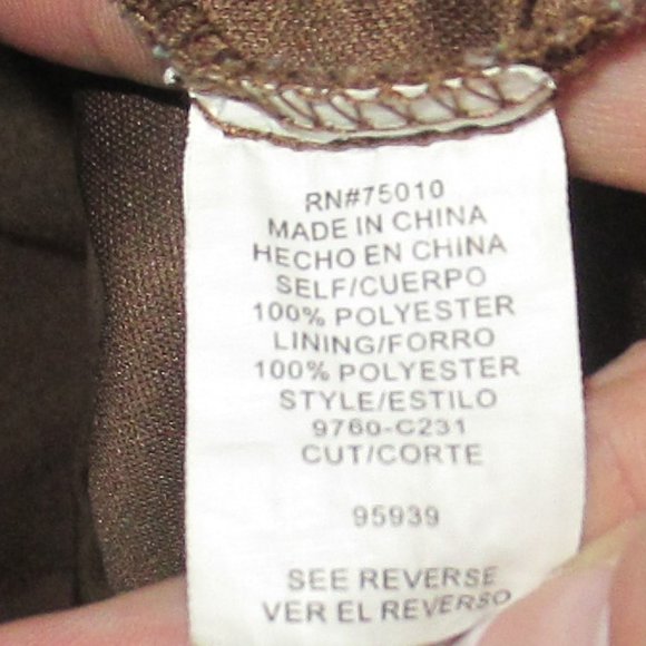 CITY TRIANGLES MULTI COLOR SIZ MED DRESS - Picture 7 of 8